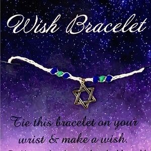 Wish Bracelet with Star Charm